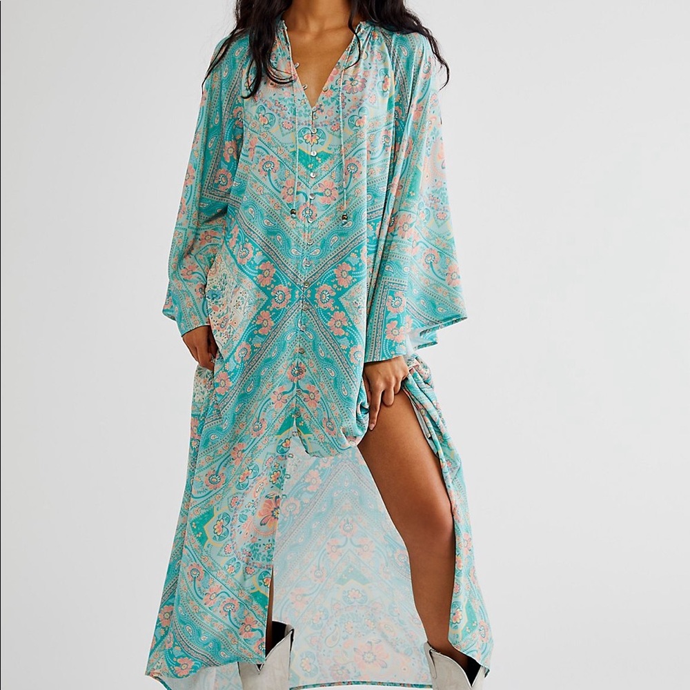 SPELL Farrah Half Moon Gown